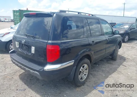 2003 Honda Pilot Ex from USA, damaged, VIN 2HKYF18443H500118